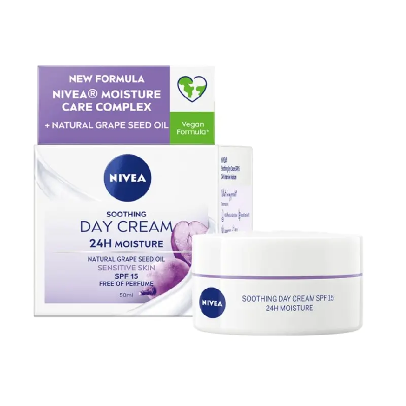 Nivea 24h Sensitive Day Cream 50 ml
